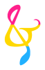 A pan flag treble ampersand. 